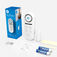 凌防(LFang)WD31 门窗家用店铺防盗报警器报警开门提醒WIFI远程通知