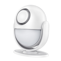 凌防(LFang)KR-P6 店铺家用人体现场声光门窗安防感应红外防盗 1遥控+4报警器