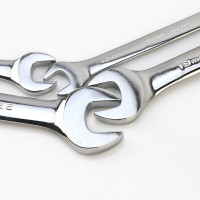 扳手/ 世达(SATA)全抛光双开口扳手14x17MM扳手41206