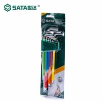 彩虹系列扳手组套/世达/(SATA) 09101CH-六棱螺丝刀
