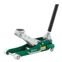世达(SATA)铝合金卧式低位液压千斤顶1.5公吨 97821
