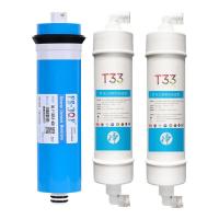 泉界(QUANJIE) 自动售水机社区直饮水机全套 滤芯配件大型立式自助水机RO反渗透膜 售水机后三级滤芯
