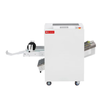 震旦AURORA 全自动立式铁丝折页订折机 A4平钉骑马钉 28册/分钟 AD-185F 电容触摸屏 全自动装订机