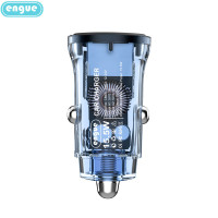 恩谷 EG-CM06 超级快充车载充电器 蓝色 15W 乐驰