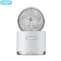 engue可折叠静音风扇300ML大雾量细腻水雾加湿器EG-F60 白色