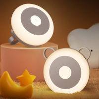 engue 猫耳小夜灯 EG-613触控暖白光不刺眼儿童房间家用睡眠