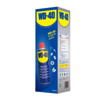 WD-40 400ml 多用途金属养护剂 机械防锈螺丝松动除锈剂润滑油