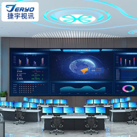 捷宇视讯P1.86室内全彩led显示屏无缝拼接大屏幕舞台租赁屏会议室展厅商场广场户外广告电子屏安防监控显示器 1平方米