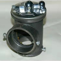 2寸生铁风阀 炒炉风量控制阀 铸铁风制 炉灶风力调节阀门开关风门