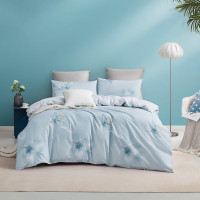 罗莱(LUOLAI)四件套纯棉床单被罩枕套全棉 浮生墨香全棉四件套 200*230cm