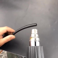 热缩套管2倍热塑缩管 绝缘收缩防水套管 14mm 100m/卷 黑色套管电线保护套管