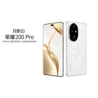 荣耀200 Pro 旗舰级青海湖电池 绿洲护眼屏 雅顾光影主摄 16+512 月影白