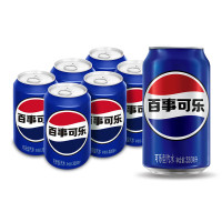 百事可乐 Pepsi 碳酸饮料 330ml*6听