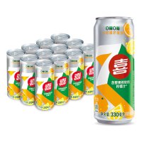 百事可乐 7up 7喜无糖 小柑橘柠檬 汽水 碳酸饮料 细长330ml*12听 整箱装