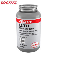 乐泰/Loctite LB 771 镍基抗咬合剂胶粘剂耐高温耐化学腐蚀重载减少磨损金属螺纹抗咬合剂银色 226.8g