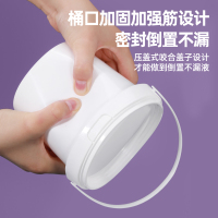 水杉10L白色加厚pp化工桶10KG塑料桶水桶加厚小桶带盖油漆桶原料密封桶