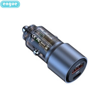 engue恩谷 乐途 EG-CM09 灰色38WA+C 车载充电器