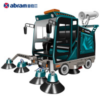 亚伯兰(abram) 48V200A大型七刷款扫地车YBL-DP3000AD 锂电 配雾炮和高压水枪 240升挂桶款