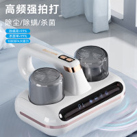 艾贝丽艾贝丽无线吸尘器智能除螨仪家用车载静音大吸力吸尘器两用手持吹尘器小型便携宠物除毛器ABL-CM73 白色