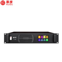 惠度(HuiDu)QH-8808S专业有线手拉手会议话筒阵列大屏视频跟踪系统智能数字视频会议有线手拉手会议系统主机