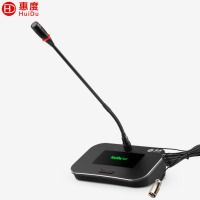 惠度(HuiDu)SR-T1专业有线会议麦克风会议演讲新闻主持广播话筒方管台式仰角麦桌面式短杆远距离拾音麦克风