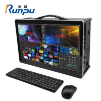 润普(Runpu) RP-TD301M虚拟演播系统/真三维/3D/校园台电/导播切换台/移动导播录播切换台一体机 QY
