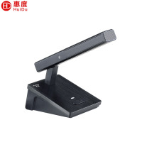 惠度(HuiDu)有线手拉手会议系统麦克风讨论型工程会议话筒桌面方管麦 BK-300A主席麦