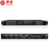 惠度(HuiDu)YA-4820专业麦克风自动反馈抑制器全自动高速移频话筒防干扰防啸叫器自适应过滤器四通道