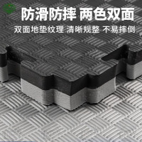 5325新大纲地垫格斗地垫跆拳道地垫垫运动地垫100*100*5cm黄黑色