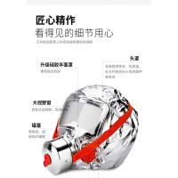 京玺 防毒面具防烟面罩消防面具火灾逃生面具家用3C认证 硅胶旗舰版