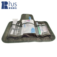 普锐救生 环甲膜切开包套装 环甲膜穿刺套件 气管切开插管战救训练组件 通气急救模拟演练训练套装 1套装