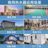 海尔(Haier)商用空气能一体机大容量定制大型热水器游泳馆酒店宾馆民宿工厂宿舍洗澡淋浴包+安装 [天源3匹2吨]适