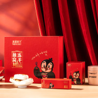 燕遇东方冻干燕窝礼银耳羹冲泡即食饮品 红色