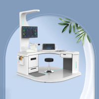 乐佳利康 多参数台式健康体检工作站 智能健康管理体检一体机设备 健康小屋智慧养老体检仪 HW-V9000型