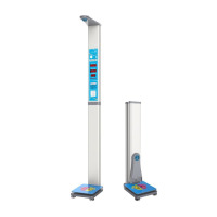 乐佳利康HW-701型便携式智能身高体重计,机身折叠身高体重电子秤 身高体重测量仪厂家方便移动 HW-701