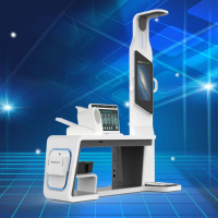 乐佳利康智慧健康站智慧体检一体机多功能身高体重血压心电检测仪 HW-V7000型 智慧体检一体机