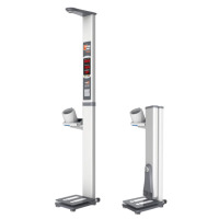 乐佳利康HW-700B型自助身高体重BMI血压心率测量仪,超声波全自动自助健康体检一体机 HW-700B数码显示屏