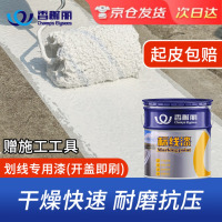 香榭丽马路划线漆快干型道路标线漆停车位地标油漆 15kg白色