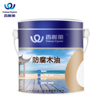 香榭丽 水性防腐木油 透明色2kg 木蜡油实木户外耐候桐油清漆木器漆油漆