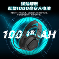 联想(Lenovo)拯救者无线电竞耳机R360 USB7.1声道 2.4G有线无线蓝牙 头戴式游戏耳机带耳麦 适配三角洲