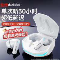 联想(Lenovo)[热卖20万件]真无线蓝牙耳机入耳式电竞专用低延迟游戏降噪运动音乐超长续航强音质 GM2pro白