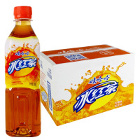 娃哈哈冰红茶柠檬味茶饮料500g*15瓶 整箱装 (新老包装随机发货)