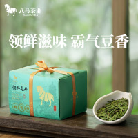 八马茶业 绿茶 茗作龙井茶特级200g 2025年明前纸包装茶叶送礼