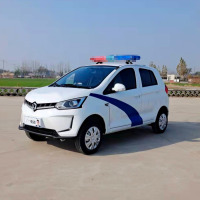 龙云天盾统航双排5座封闭电动巡逻车四轮观光车景区校园巡查巡检车场内巡修车