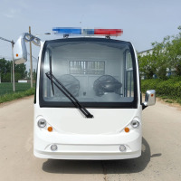 龙云天盾电动四轮皮卡车单排2座双排5座景区厂区带铁笼加高护栏拉货转运车电动观光运输车 单排标配