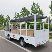 龙云天盾电动四轮医疗救护车景区场内应急救援医护车电动观光车物业园区救援担架车轮椅车 敞篷标配