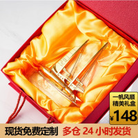 龙云天盾创意水晶一帆风顺帆船摆件定制老兵退役留念退伍军人纪念品送战友 厂家直送