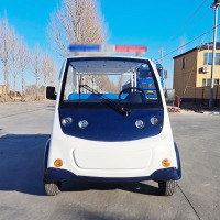 龙云天盾三排8座电动巡逻车皮卡四轮观光车带斗物业保安巡查车拉货搬运车景区校园巡视转运车摆渡电瓶载货