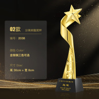 龙云天盾水晶树脂奖杯创意定制定做学校公司年会刻字优秀员工个人团队篮球足球舞蹈音乐比赛儿童颁奖