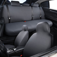 鼎南办公沙发套现代简约选装沙发组合车载汽车沙发座椅套-深灰色B款